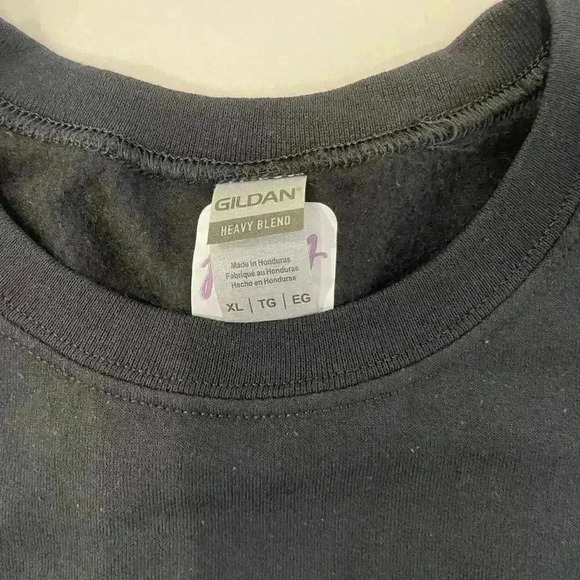 Pray Mama Pullover Crewneck Sweatshirt Grow Positive Thoughts Women's XL Gildan - Picture 3 of 6